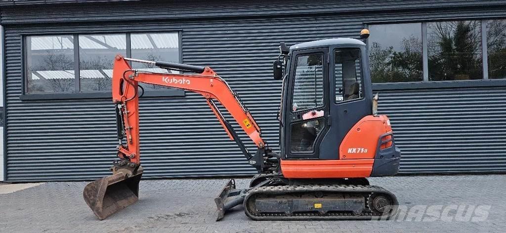 Kubota KX71-3 Mini ekskavatörler, 7 tona dek