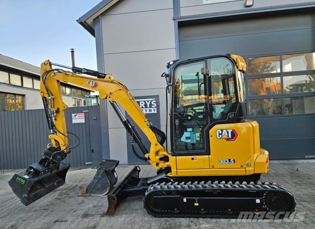 CAT 303.5 CR Mini ekskavatörler, 7 tona dek