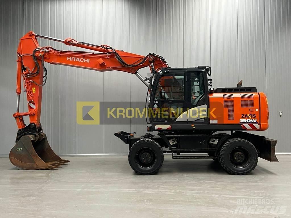 Hitachi ZX 190 W-6 Lastik tekerli ekskavatörler