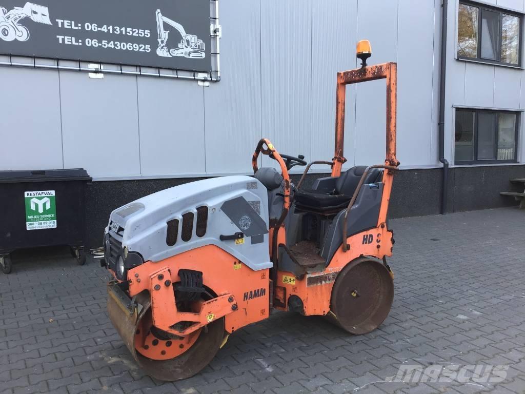 Hamm HD 8 VV Çift tamburlu silindirler