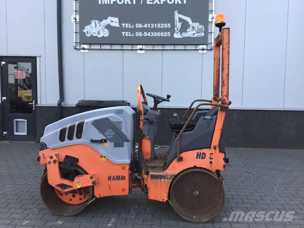 Hamm HD 8 VV Çift tamburlu silindirler