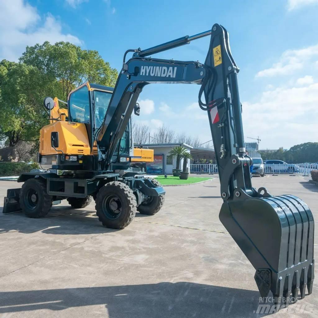 Hyundai HW 60 Lastik tekerli ekskavatörler