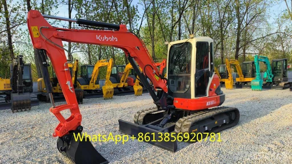 Kubota KX 161 Mini ekskavatörler, 7 tona dek