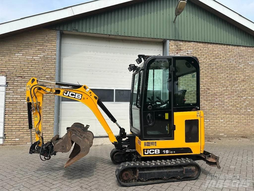 JCB 19 c1 Mini ekskavatörler, 7 tona dek