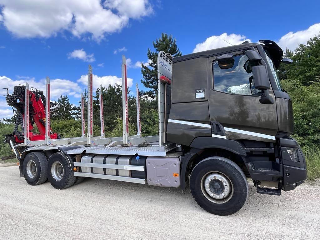 Renault Kerax 6x4 Yükleme vinçleri