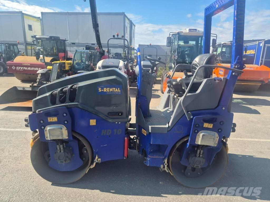 Hamm HD10VO Çift tamburlu silindirler