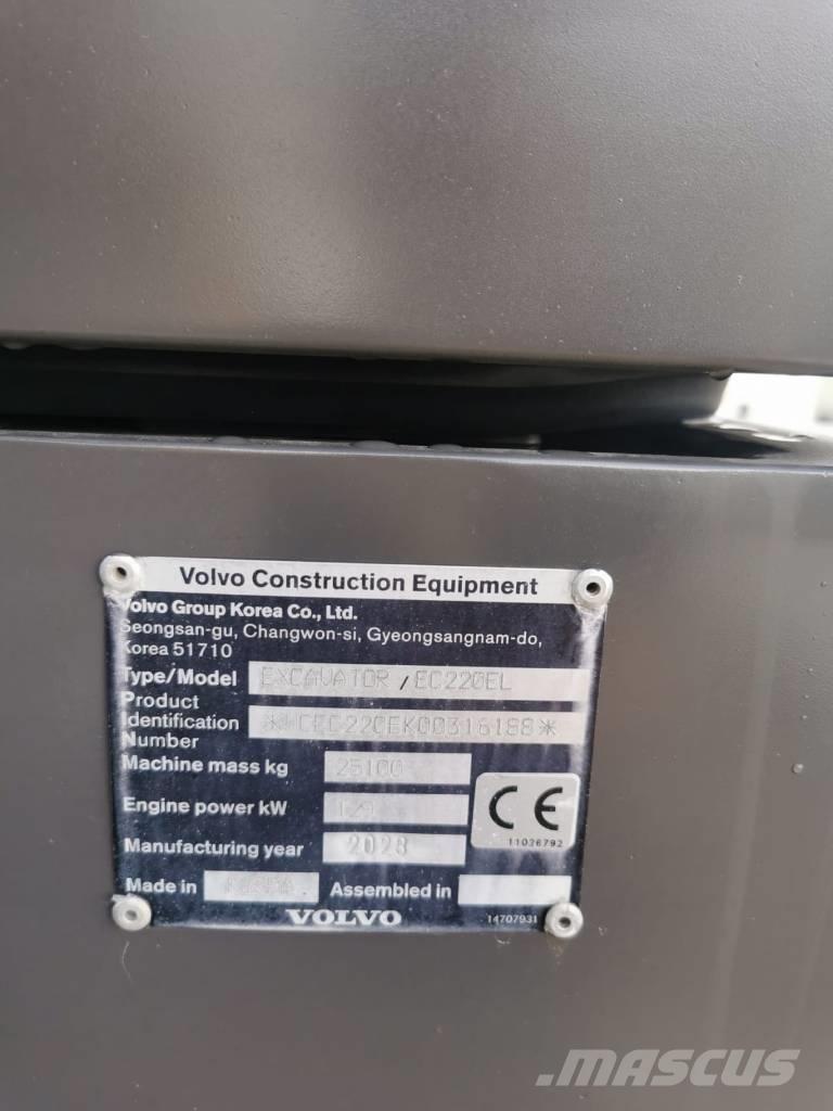 Volvo EC 220 E Paletli ekskavatörler