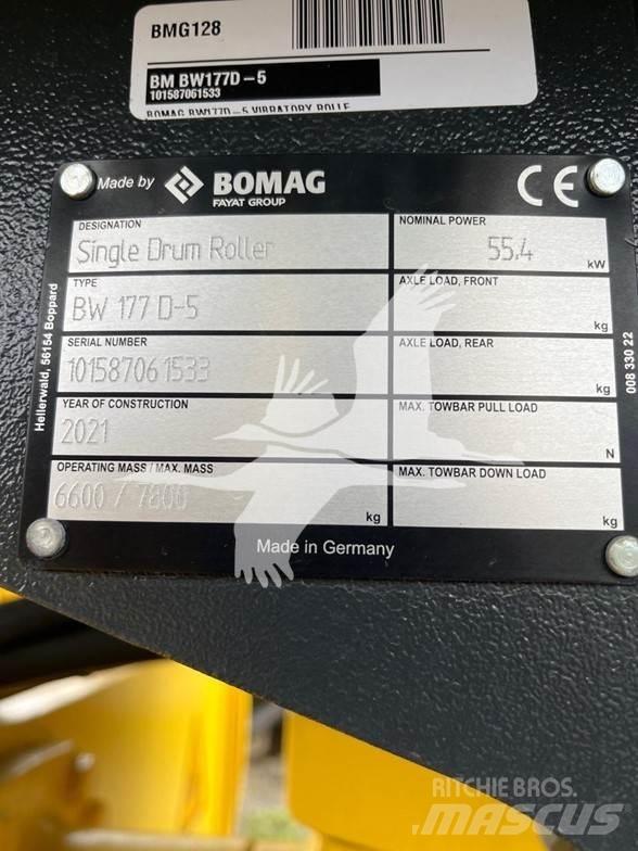 Bomag BW177D-5 Tek tamburlu silindirler