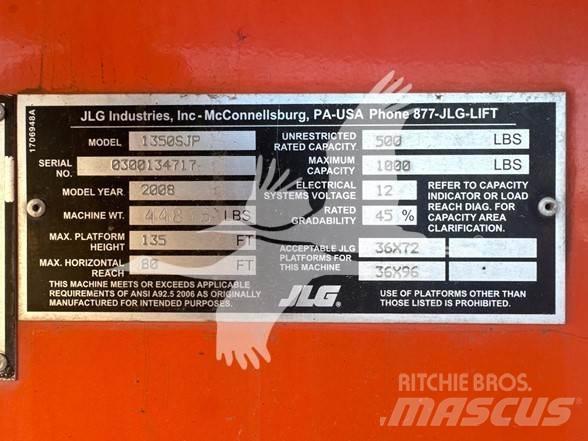 JLG 1350SJP Teleskopik personel platformları