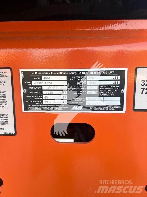 JLG 400S Teleskopik personel platformları
