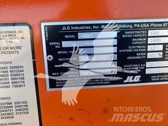 JLG 400S Teleskopik personel platformları