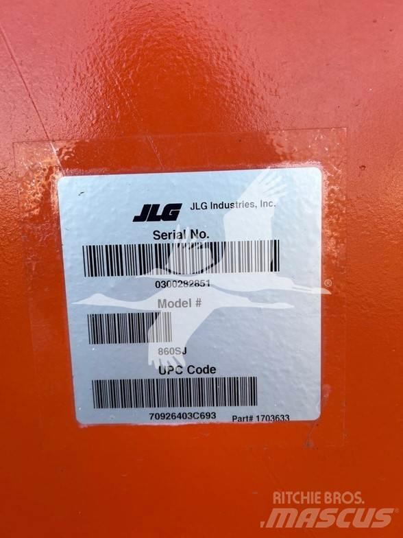 JLG 860SJ Teleskopik personel platformları