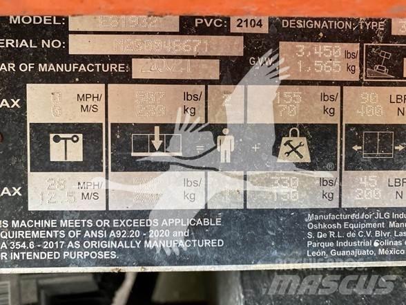 JLG ES1932 Makasli platformlar