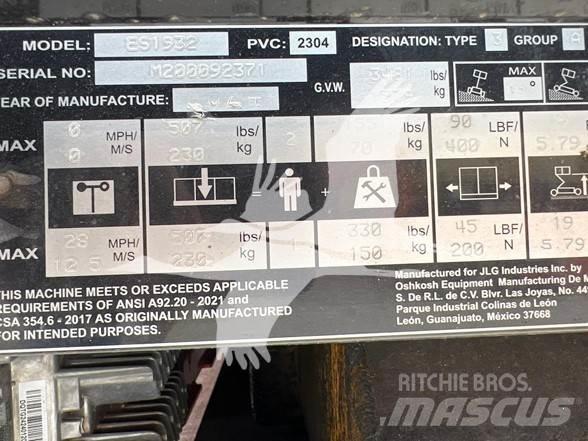JLG ES1932 Makasli platformlar