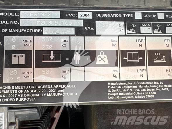 JLG ES1932 Makasli platformlar