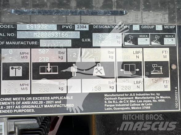 JLG ES1932 Makasli platformlar