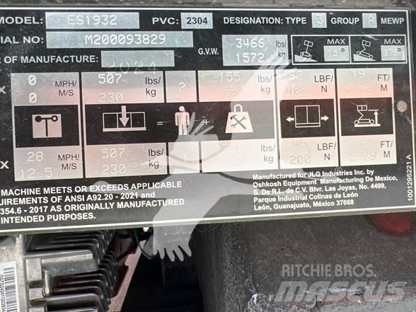 JLG ES1932 Makasli platformlar