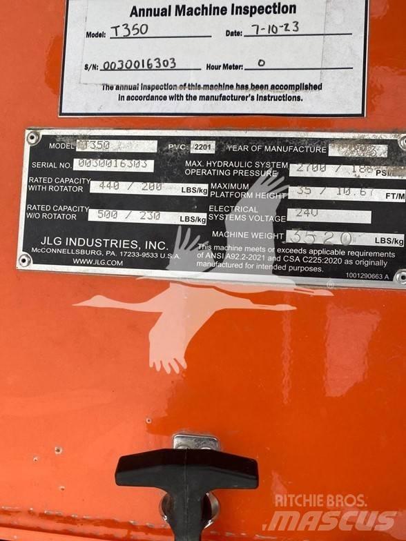 JLG T350 Tekerlekli platformlar