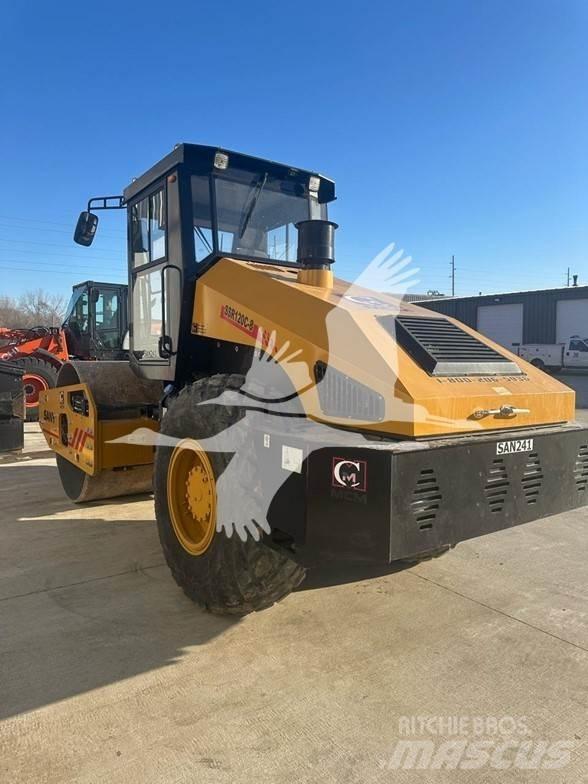 Sany SSR120C-8 Tek tamburlu silindirler