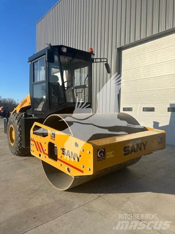 Sany SSR120C-8 Tek tamburlu silindirler