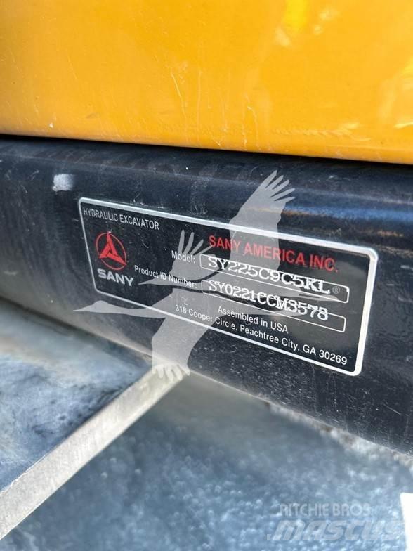 Sany SY225C Paletli ekskavatörler