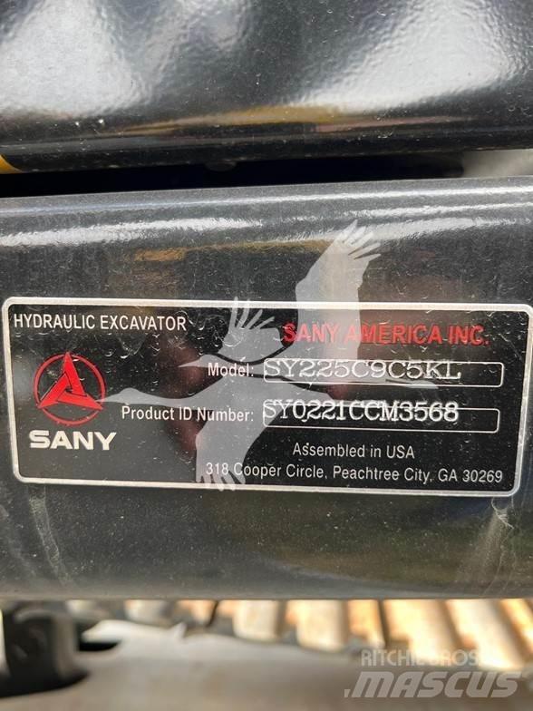 Sany SY225C Paletli ekskavatörler