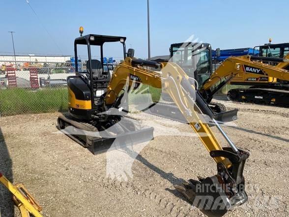 Sany SY26U Mini ekskavatörler, 7 tona dek