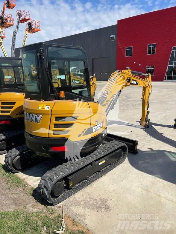 Sany SY35 Mini ekskavatörler, 7 tona dek