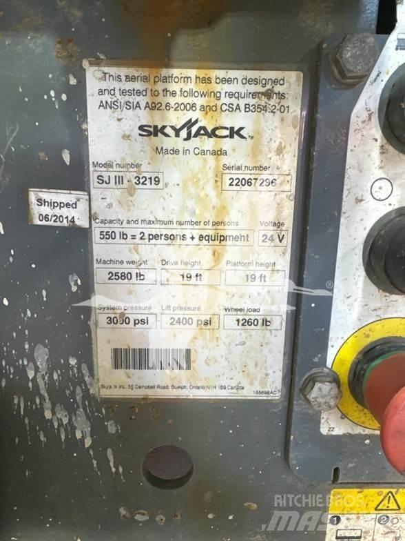 SkyJack SJ3219 Makasli platformlar