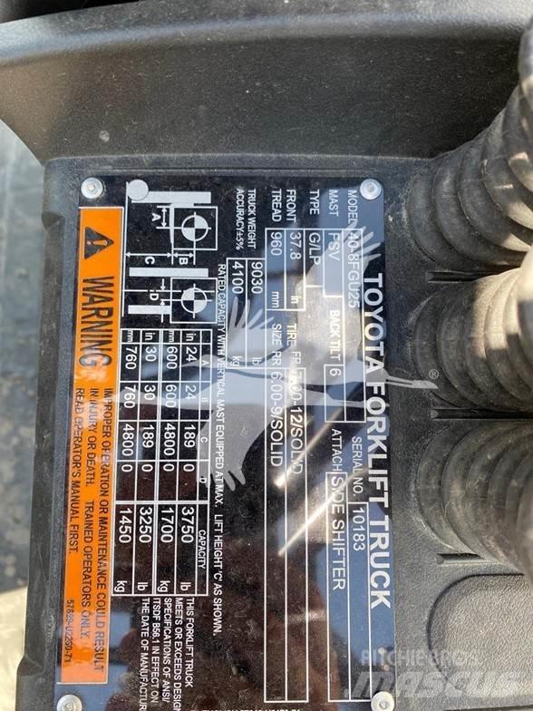 Toyota 8FGU25 Dizel forkliftler