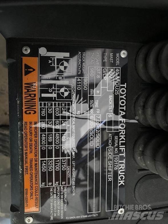 Toyota 8FGU25 Dizel forkliftler