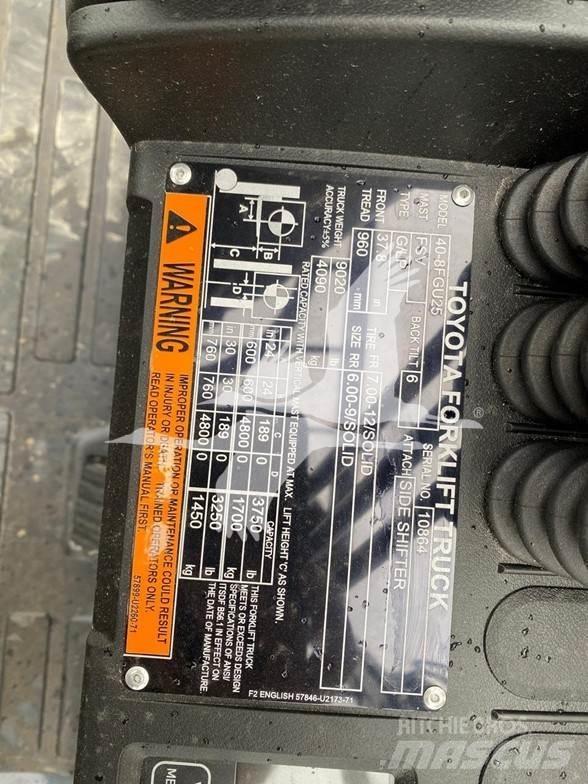 Toyota 8FGU25 Dizel forkliftler