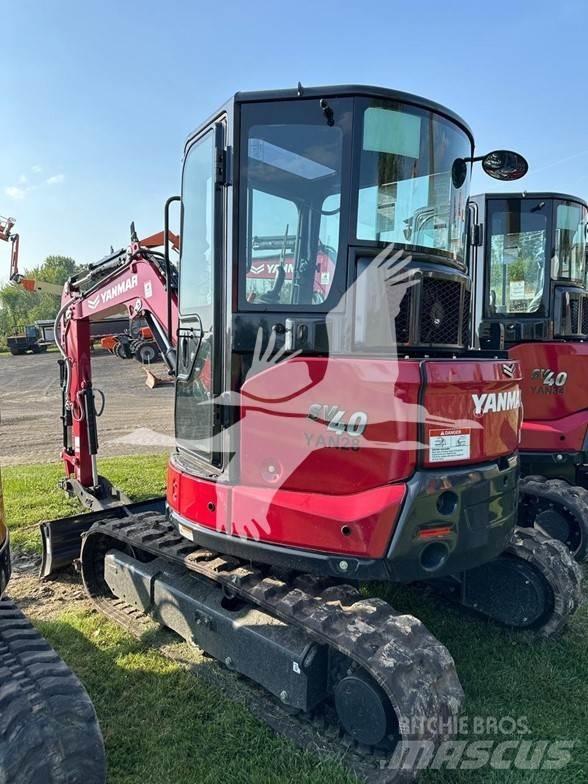 Yanmar SV40 Mini ekskavatörler, 7 tona dek
