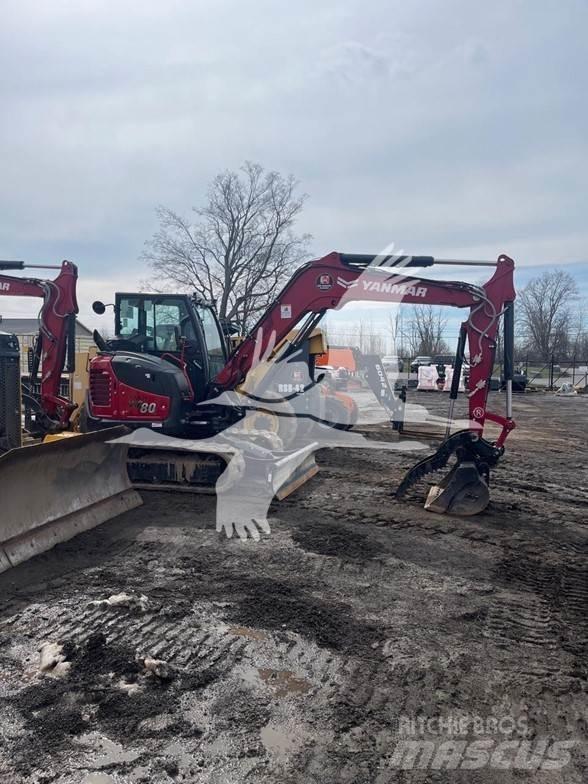 Yanmar VIO80 Paletli ekskavatörler