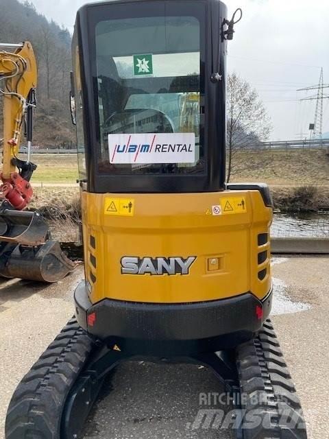 Sany SY26U Mini ekskavatörler, 7 tona dek