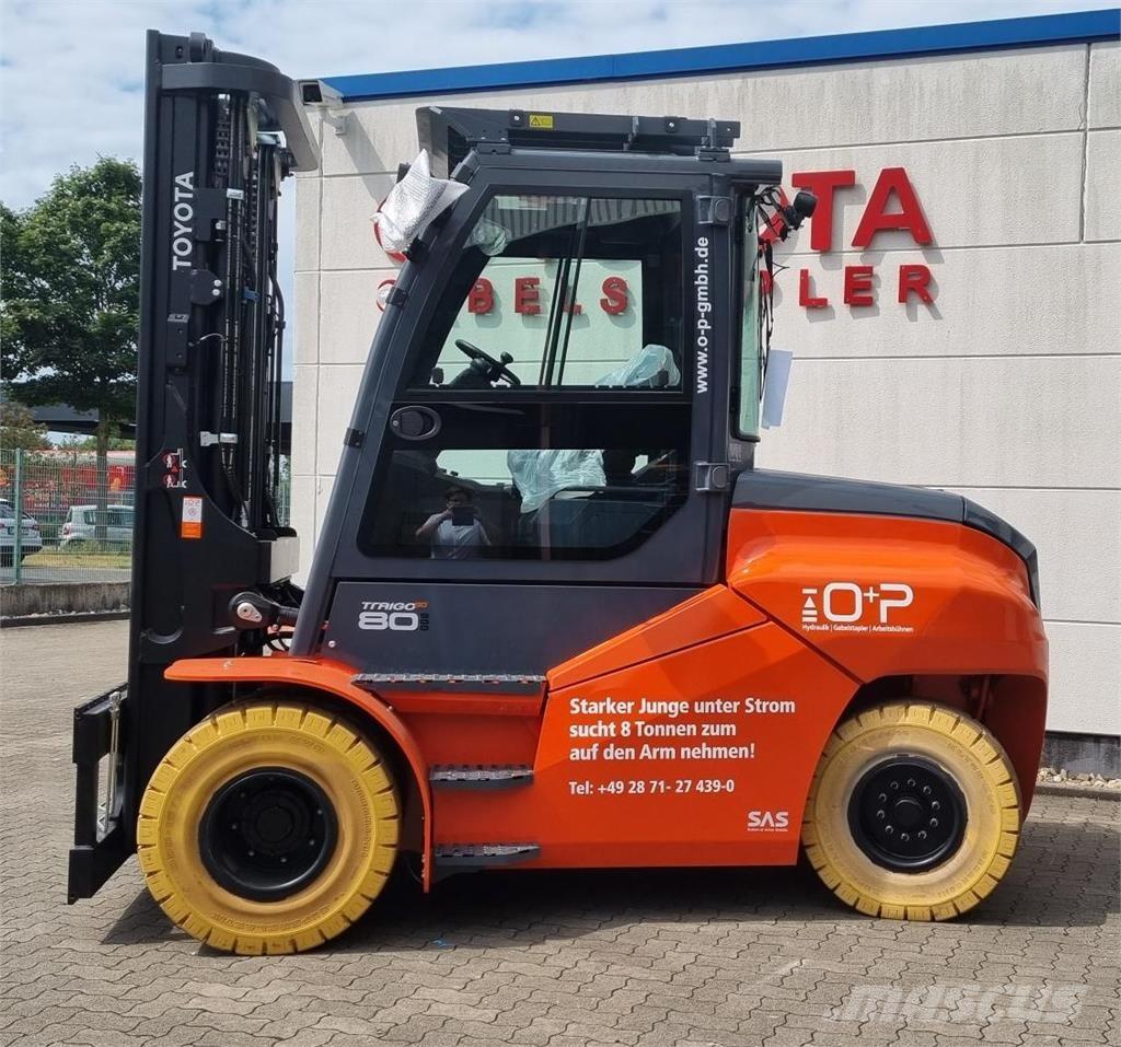 Toyota 9FBH80T Elektrikli forkliftler