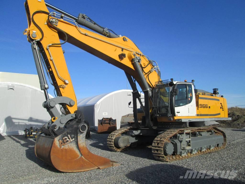 Liebherr R 966 LCV Paletli ekskavatörler