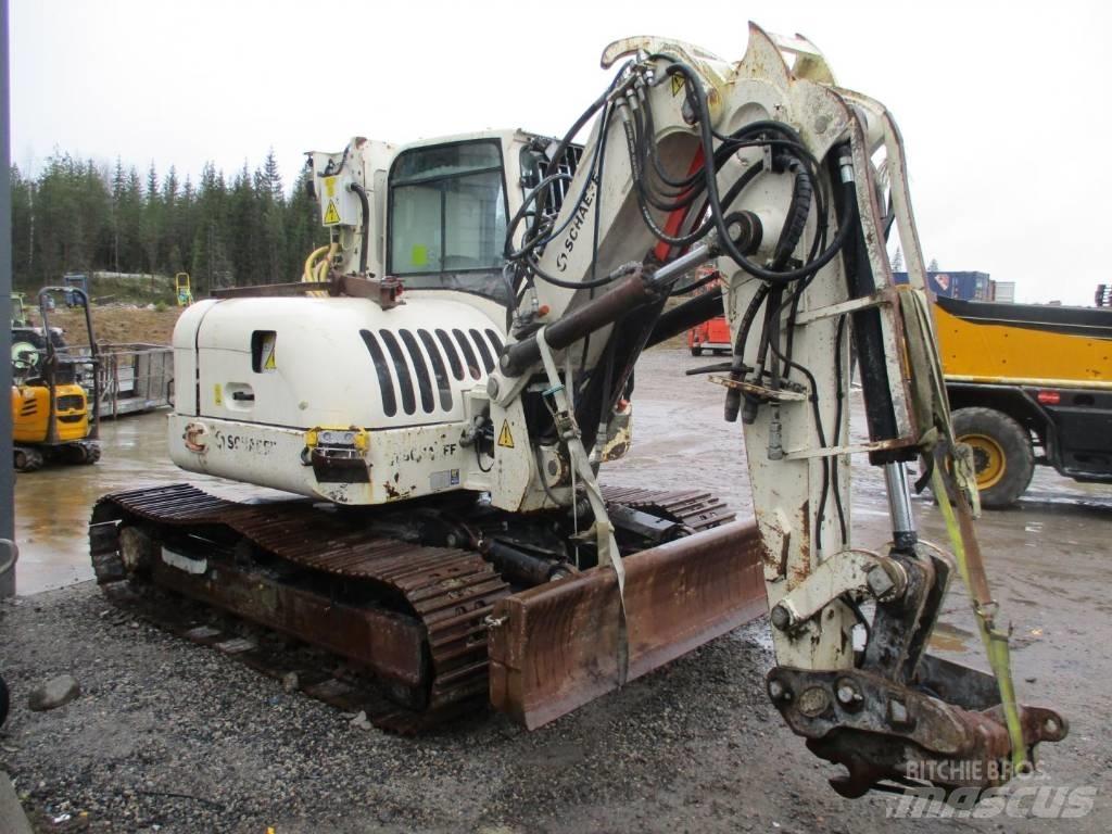 Terex TC125 Mono/GA Paletli ekskavatörler