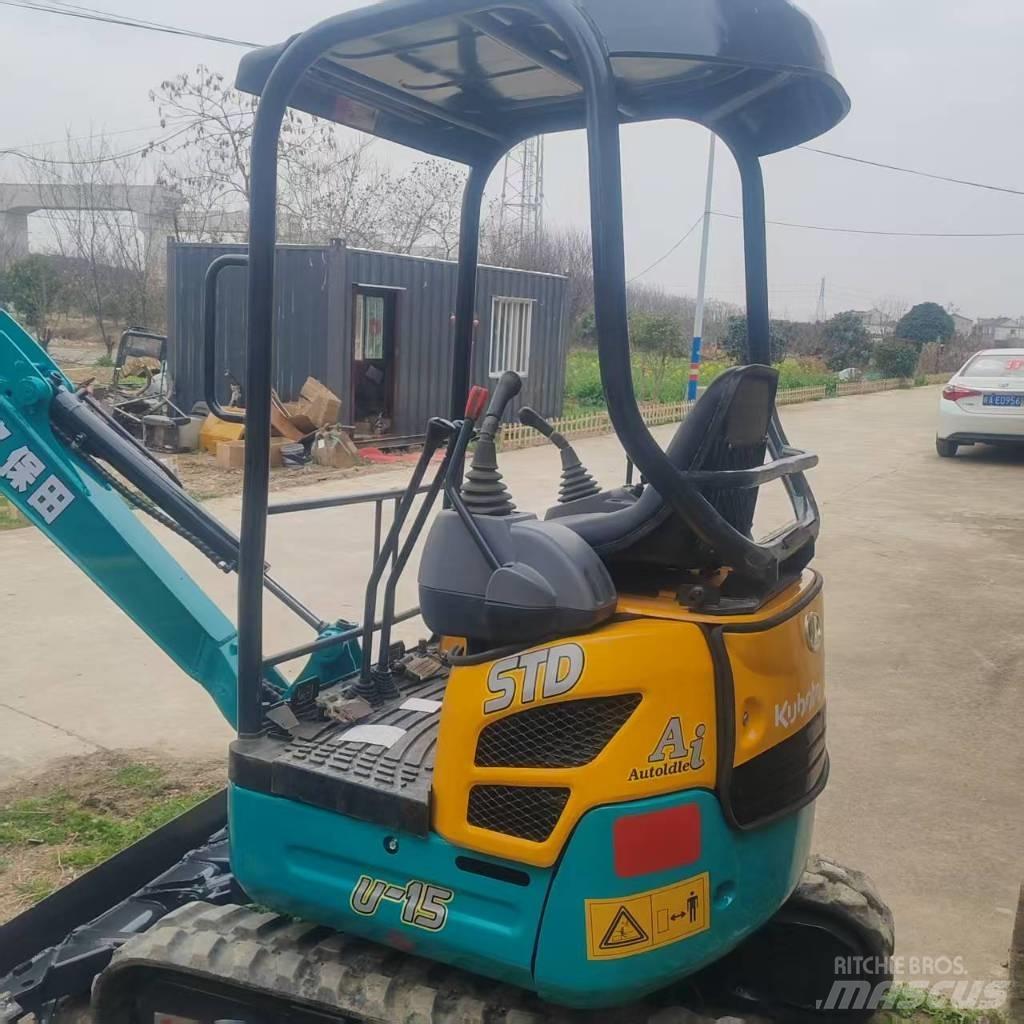 Kubota U15 Mini ekskavatörler, 7 tona dek