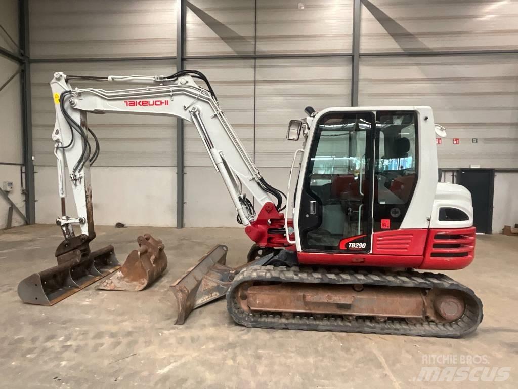 Takeuchi TB 290 Midi ekskavatörler 7 - 12 t
