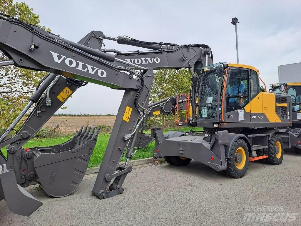 Volvo EW180E Lastik tekerli ekskavatörler