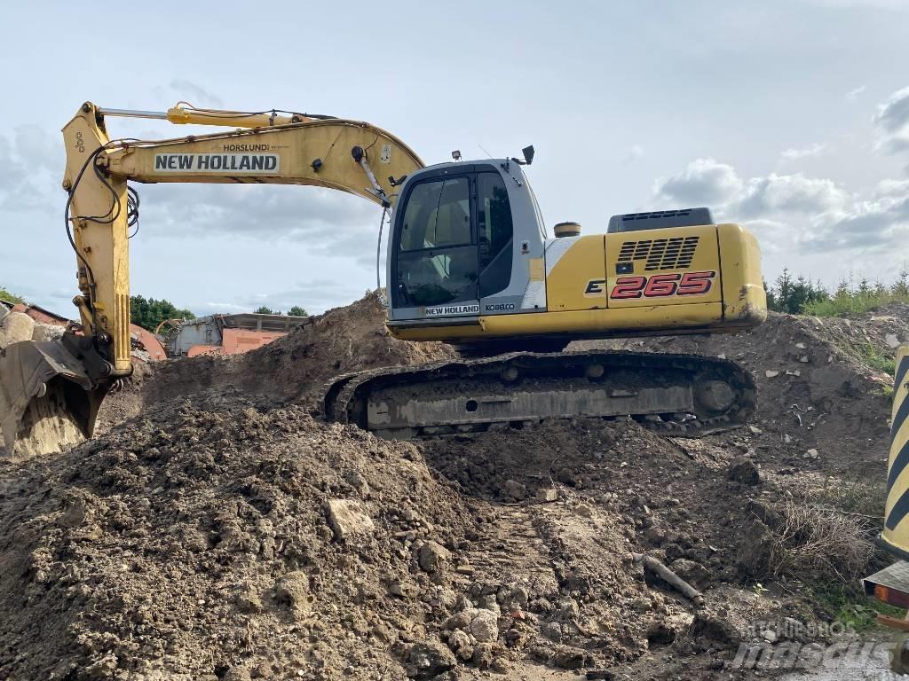 New Holland E 265 Paletli ekskavatörler