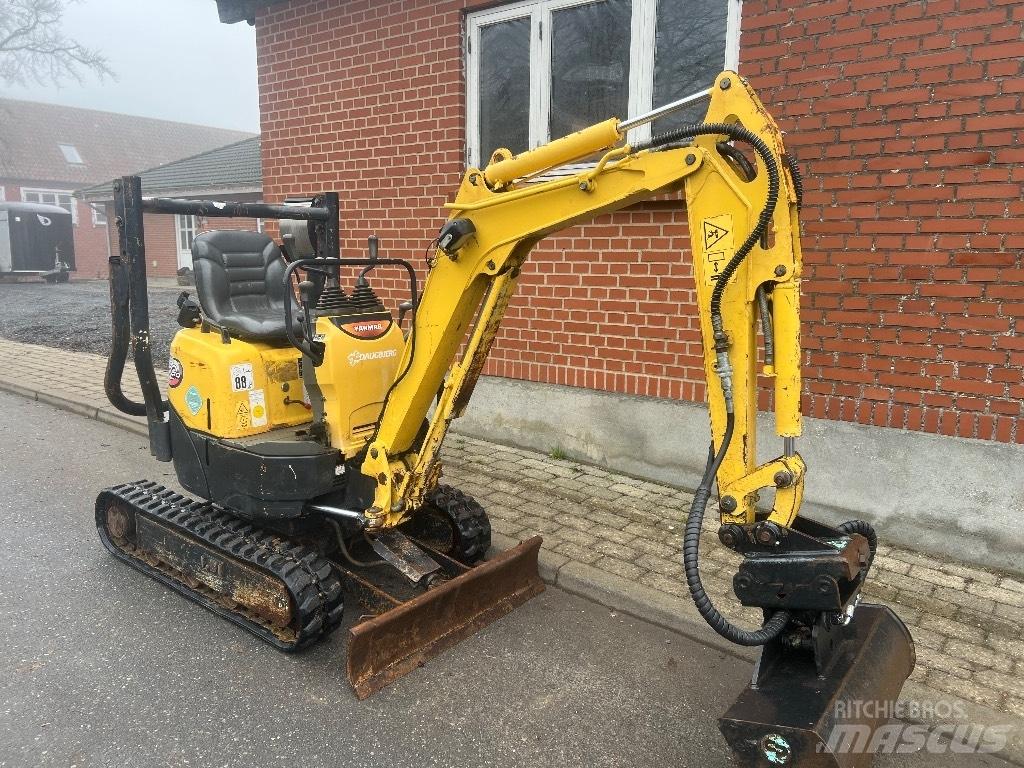Yanmar Vio 10 Mini ekskavatörler, 7 tona dek