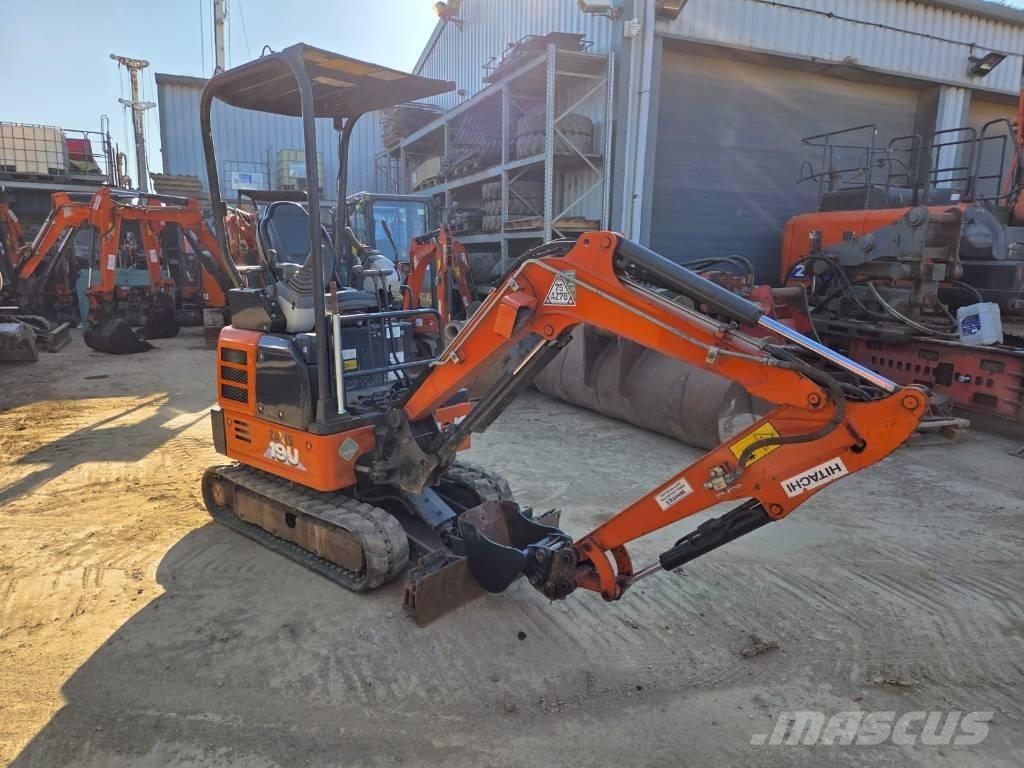 Hitachi ZX 19 U-6 Mini ekskavatörler, 7 tona dek