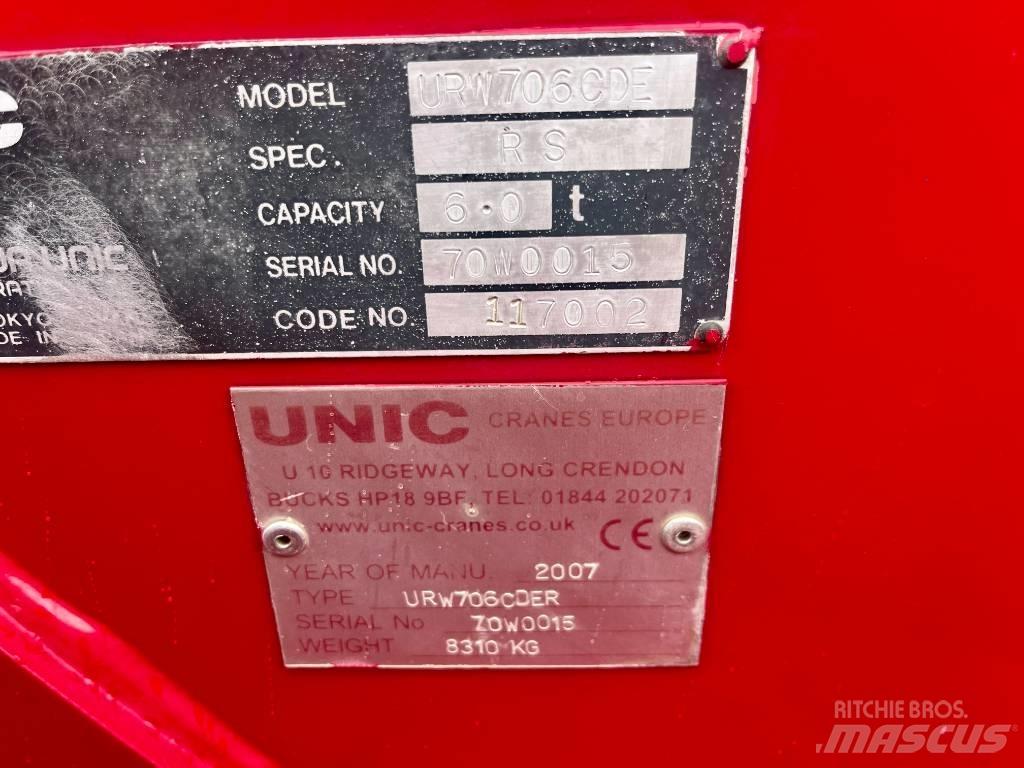 Unic URW 706 Mini vinçler