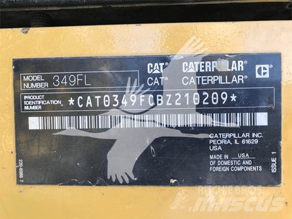 CAT 330FL Paletli ekskavatörler
