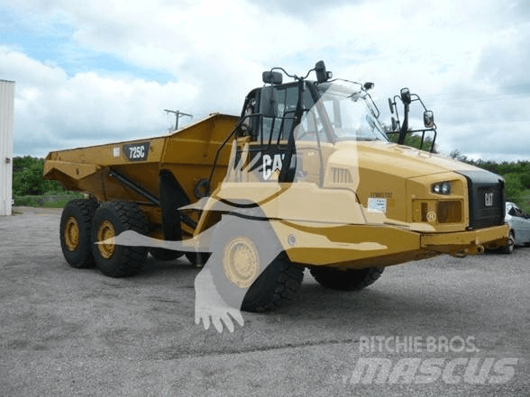 CAT 725C2 Belden kirma kaya kamyonu