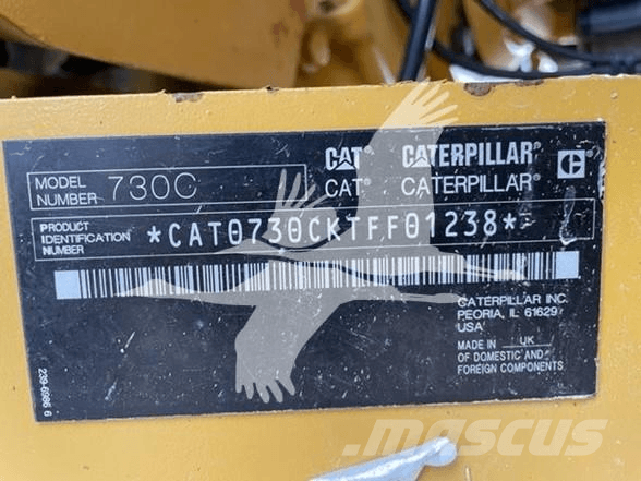 CAT 730C Belden kirma kaya kamyonu