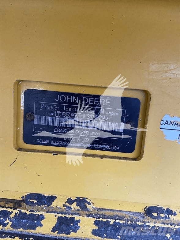 John Deere 850K Paletli dozerler