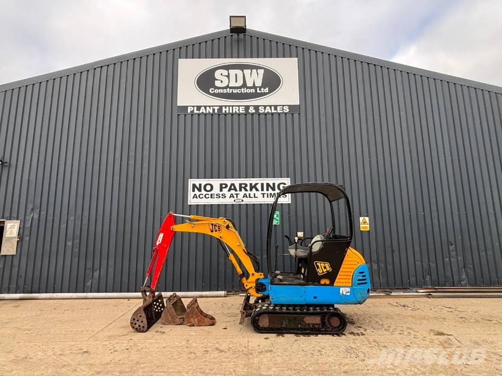 JCB 8015 Mini ekskavatörler, 7 tona dek